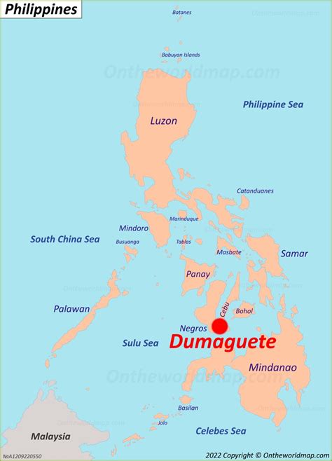 what region is dumaguete|Dumaguete Map .